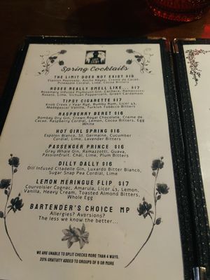 Menu photo 2 Lost Saint Charlottesville, VA