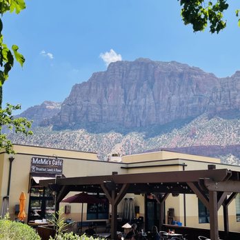 MeMe's Cafe - The restaurant from the outside. Didn't snap a pic of the crepes. - American Near Me - Springdale, Utah MeMe's Cafe - The restaurant from the outside. Didn't snap a pic of the crepes. - American Near Me - Springdale, Utah