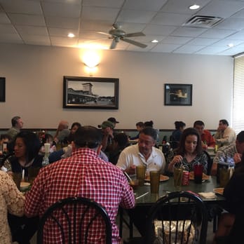 Tan My - Long tables down the middle (great for big parties) and a bunch of 4-tops around the perimeter of the restaurant - Vietnamese Near Me - Austin, Texas