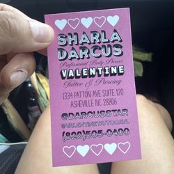 Valentine Tattoo - Her card