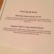 Photo of Village Natural - New York, NY, United States. Menu