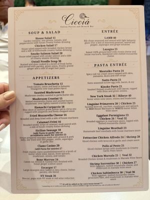Menu photo 3 La Ciccia Honolulu, HI Menu photo 3 La Ciccia Honolulu, HI