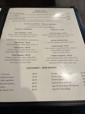 Menu photo 1 Pasquale's Ristorante Londonderry, NH Menu photo 1 Pasquale's Ristorante Londonderry, NH