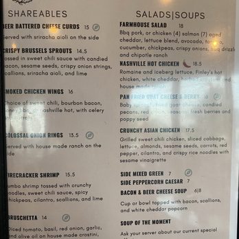 Finley's Tap House - Menu - American Near Me - Springfield, Illinois