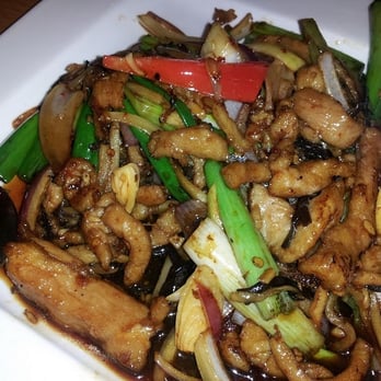 New Canton Restaurant - Szechuan Pork - Chinese Near Me - San Carlos, California