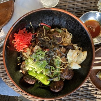 Wakamono - Vegetarian Soba Noodle Plate - Sushi Bars Near Me - Chicago, Illinois Wakamono - Vegetarian Soba Noodle Plate - Sushi Bars Near Me - Chicago, Illinois