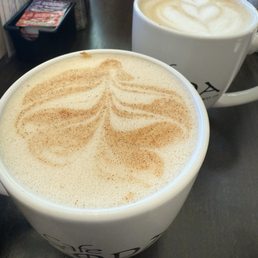 Chico Chai and a Matcha Latte