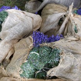 Lavender bales Lavender bales
