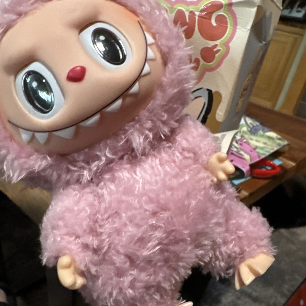 Fake Labubu figure