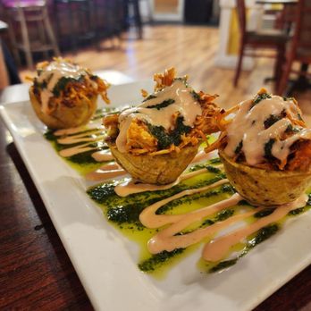 Sabor Tropical Restaurant and Lounge - Tostones rellenos - Latin American Near Me - Milwaukee, Wisconsin Sabor Tropical Restaurant and Lounge - Tostones rellenos - Latin American Near Me - Milwaukee, Wisconsin
