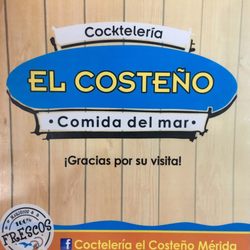 Coctelería El Costeño - Menu cover