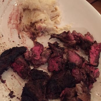 BJ's Restaurant & Brewhouse - Steak was charred and undercooked - New American Near Me - Downey, California