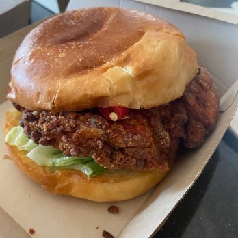 Huda - Spicy Chicken Milkbun - Sandwiches Near Me - Philadelphia, Pennsylvania