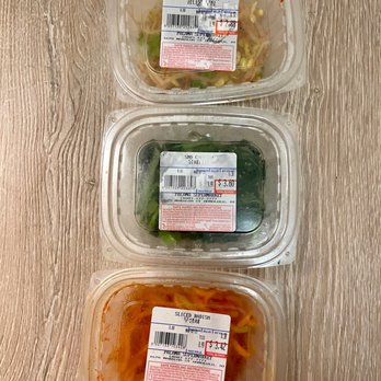 Palama Supermarket - Some banchan for bibimbap - International Grocery Near Me - Honolulu, Hawaii