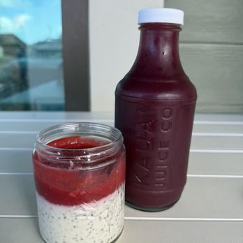 Kauai Juice - Akala & strawberry chia seed Parfait - Juice Bars & Smoothies Near Me - Kapaa, Hawaii Kauai Juice - Akala & strawberry chia seed Parfait - Juice Bars & Smoothies Near Me - Kapaa, Hawaii