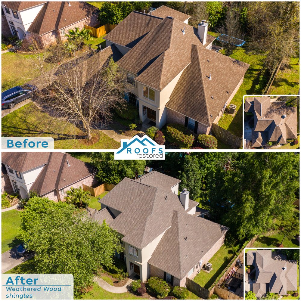 Slide of Roofs Restored