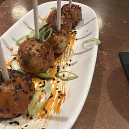 Korean BBQ meatballs Korean BBQ meatballs