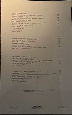 Menu photo 4 112 Eatery Minneapolis, MN
