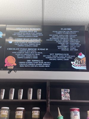 Menu photo 2 Toby's Homemade Ice Cream Arlington, VA Menu photo 2 Toby's Homemade Ice Cream Arlington, VA