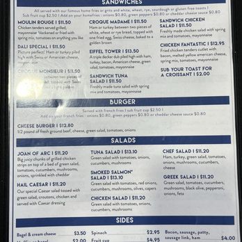 La Croisette - Page 3 of the menu - Breakfast & Brunch Near Me - St. Pete Beach, Florida La Croisette - Page 3 of the menu - Breakfast & Brunch Near Me - St. Pete Beach, Florida