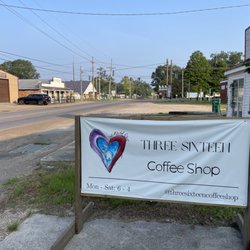 Three Sixteen Coffee Shop - Sign