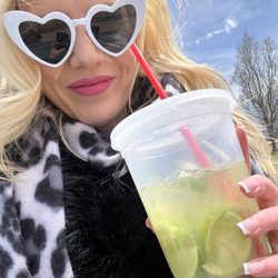 Cowgirl Kettlecorn and Lemonade - Passionfruit limeade