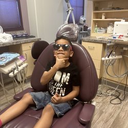 Italian Smiles - The coolest 5year old getting dental work