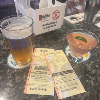 Zo's Place - My beer and the wife's Cosmo! - Pizza Near Me - Manchester, New Hampshire Zo's Place - My beer and the wife's Cosmo! - Pizza Near Me - Manchester, New Hampshire