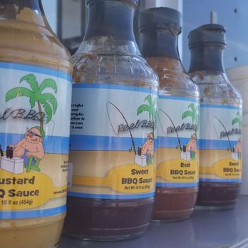 Reel Bbq - Sauces are good except that mustard. Just tastes like mustard. - Barbeque Near Me - Palm Harbor, Florida