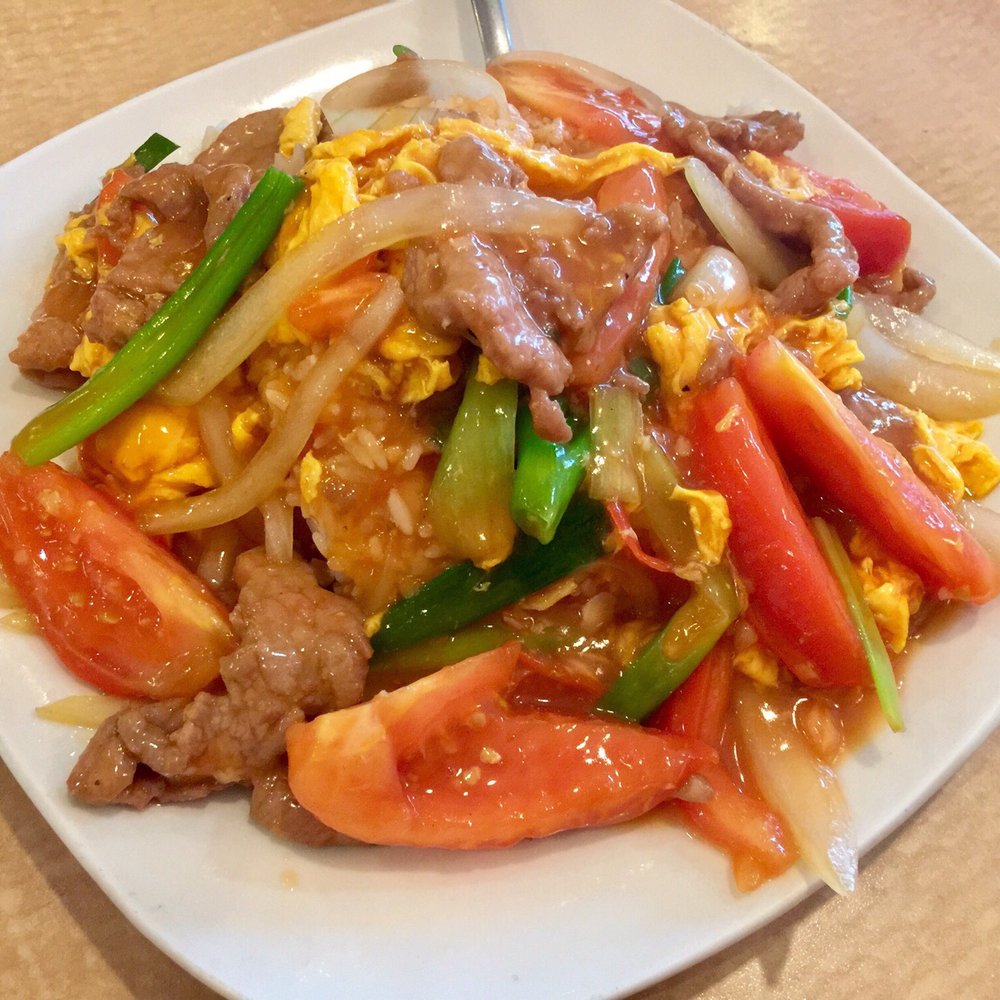 R House - Pork with tomatoes - Cantonese Near Me - Houston, Texas R House - Pork with tomatoes - Cantonese Near Me - Houston, Texas