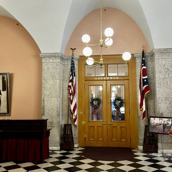 Ohio Statehouse - Tuesday, 12.30.25; Ohio Statehouse - 1 Capitol Square Columbus, OH 43215 - Landmarks & Historical Buildings Near Me - Columbus, Ohio