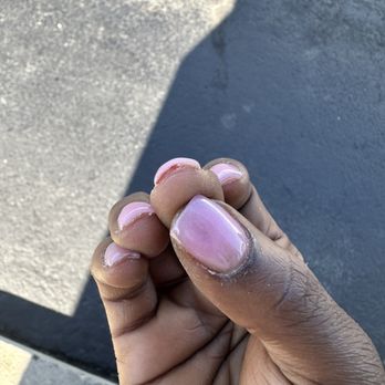 Nice Nails & Spa - Bleeding from the lady pulling my skin back from the dried up gel - Nail Salons Near Me - Sicklerville, New Jersey Nice Nails & Spa - Bleeding from the lady pulling my skin back from the dried up gel - Nail Salons Near Me - Sicklerville, New Jersey