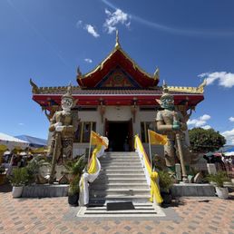 Wat Thai Temple (during Songkran [Thai New Year])