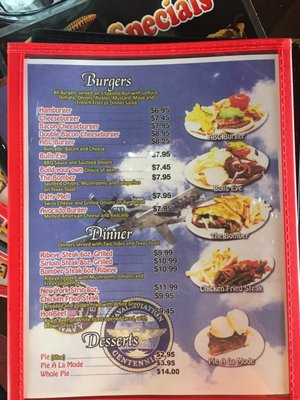 Menu photo 6 English Field House Restaurant Amarillo, TX