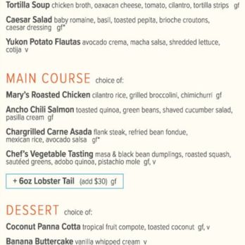 Coasterra - 2022 SD Restaurant Week Menu - Mexican Near Me - San Diego, California Coasterra - 2022 SD Restaurant Week Menu - Mexican Near Me - San Diego, California