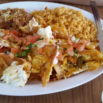 Time Out Burger - Chilaquiles plate - Burgers Near Me - Downey, California