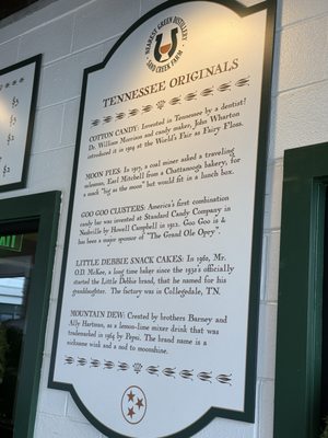 Menu photo 6 Nearest Green Distillery Shelbyville, TN