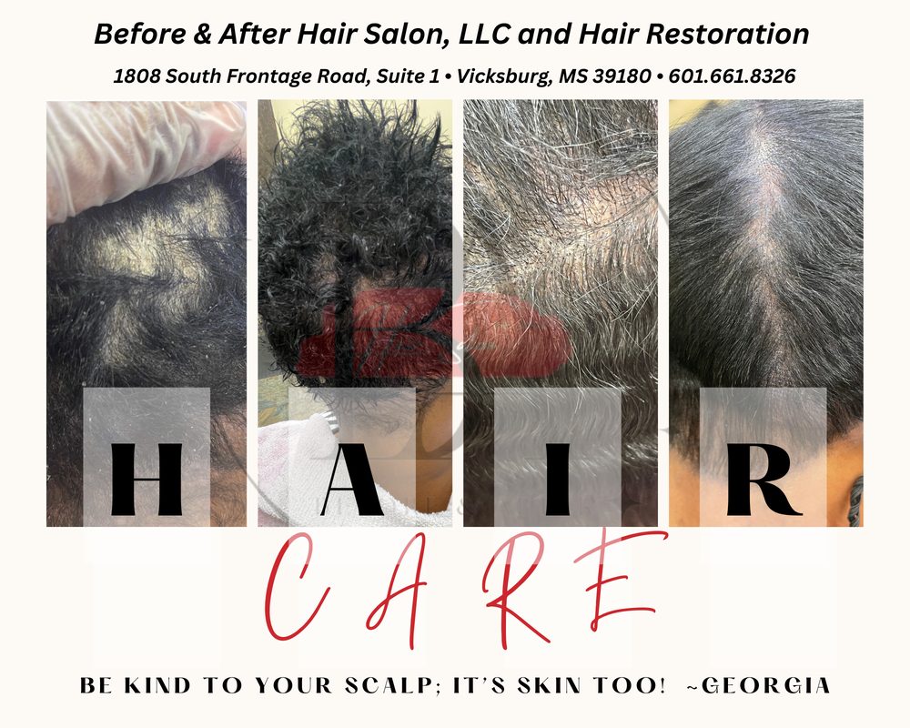 BEFORE & AFTER HAIR SALON Request an Appointment 1808 S Frontage Rd
