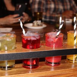 The Best darn drinks I have ever had  Margarita, flights.