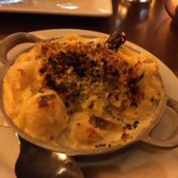 David Burke Prime - Mac & cheese with bbq short rib. Mediocre and mushy. - Steakhouses Near Me - Mashantucket, Connecticut