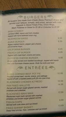 Menu photo 8 MaGillycuddy's Anoka, MN
