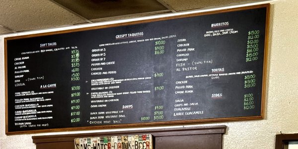 Menu photo 8 Speedy's Tacos Sunnyvale, CA