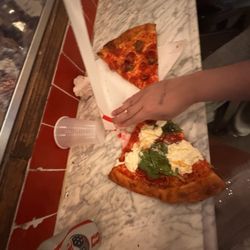 Andy's Pizza - NOMA - Pepperoni Special Slice Sausage and Sausage & Pepper Slice
