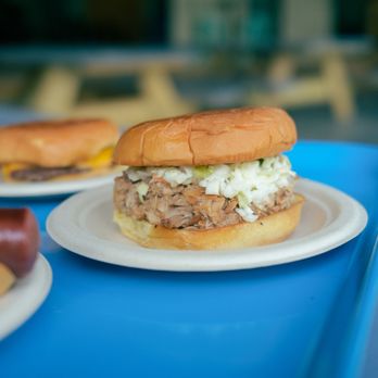 Foothills Watershed - BBQ sandwich - Mountain Biking Near Me - Old Fort, North Carolina
