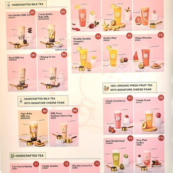 TaoTaoTea - Menu - Bubble Tea Near Me - Saratoga, California TaoTaoTea - Menu - Bubble Tea Near Me - Saratoga, California