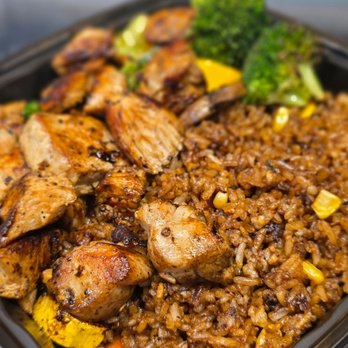 Shobachi Grill - Slapping Habichi Chicken with Garlic Butter Fried Rice - Food Trucks Near Me - McKinney, Texas Shobachi Grill - Slapping Habichi Chicken with Garlic Butter Fried Rice - Food Trucks Near Me - McKinney, Texas