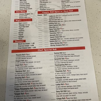 Magic Sushi - lunch menu june 2023 - Sushi Bars Near Me - Charlotte, North Carolina Magic Sushi - lunch menu june 2023 - Sushi Bars Near Me - Charlotte, North Carolina