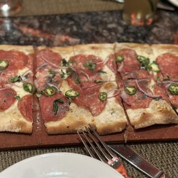 Bistro Napa - Bee sting flatbread - New American Near Me - Reno, Nevada Bistro Napa - Bee sting flatbread - New American Near Me - Reno, Nevada