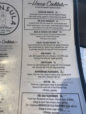 Menu photo 2 Peninsula Brewhouse Silverdale, WA