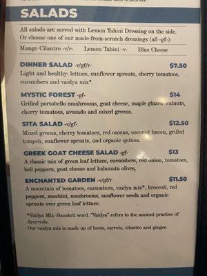 Menu photo 2 Jyoti-Bihanga San Diego, CA
